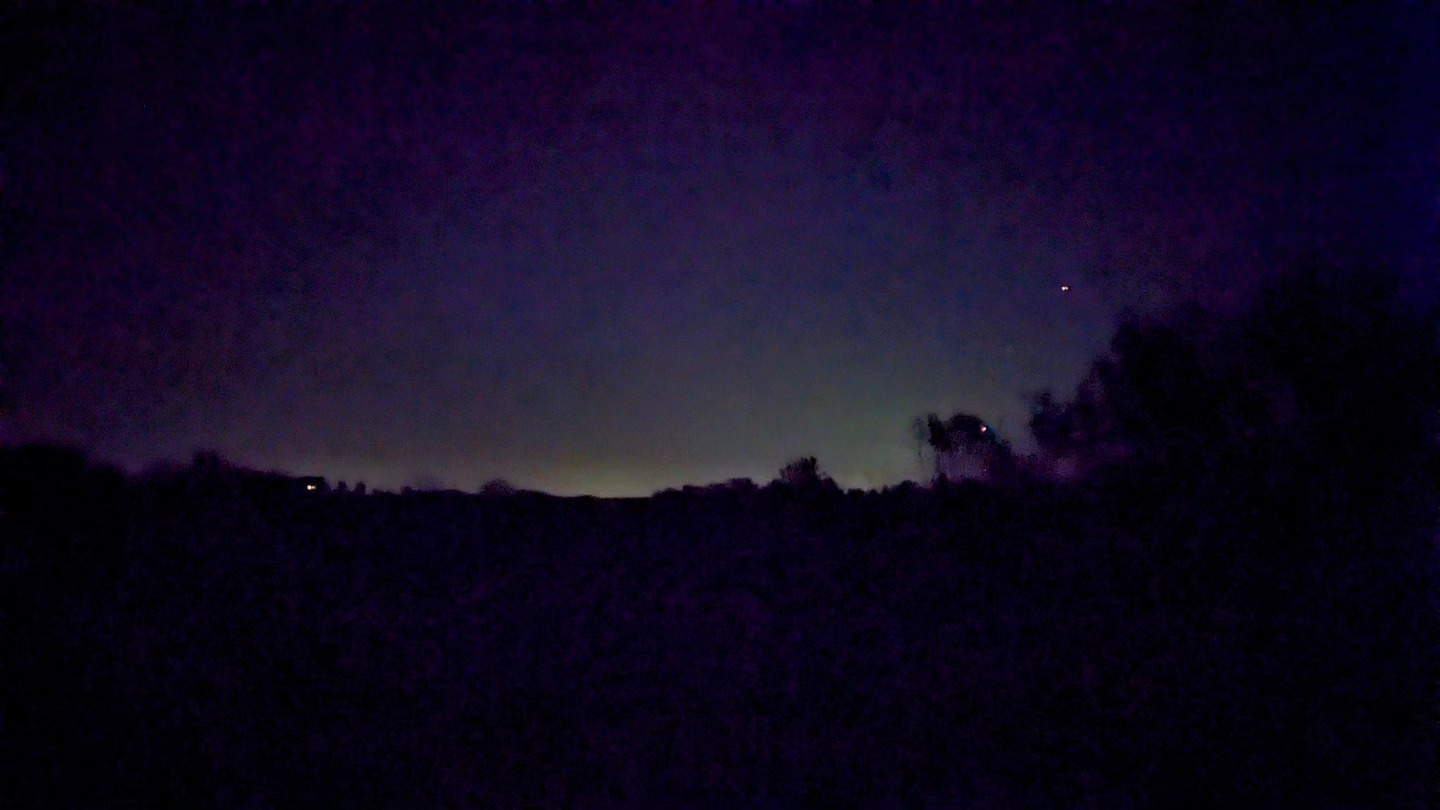Aurora camping trip