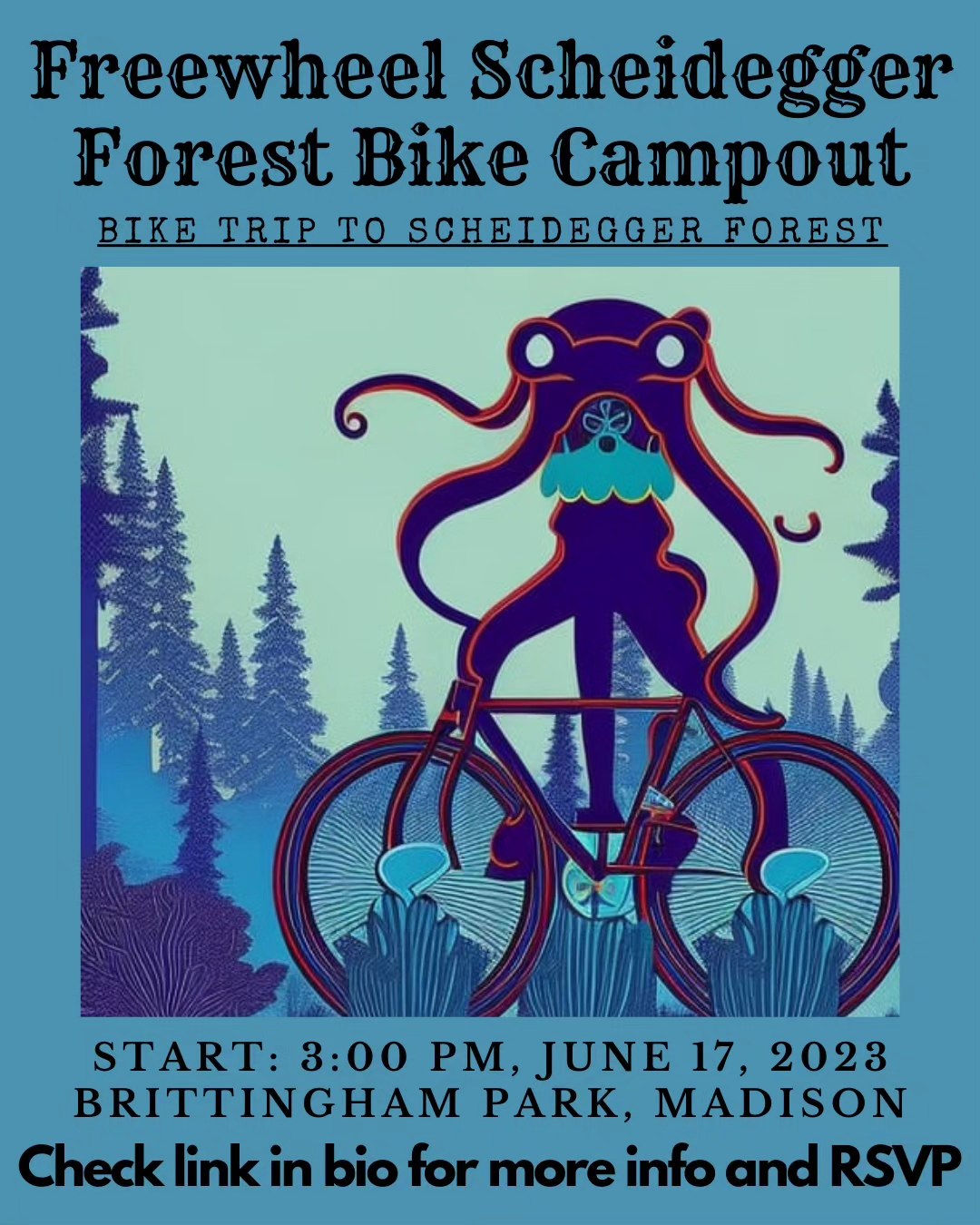 Scheidegger Forest bike camping