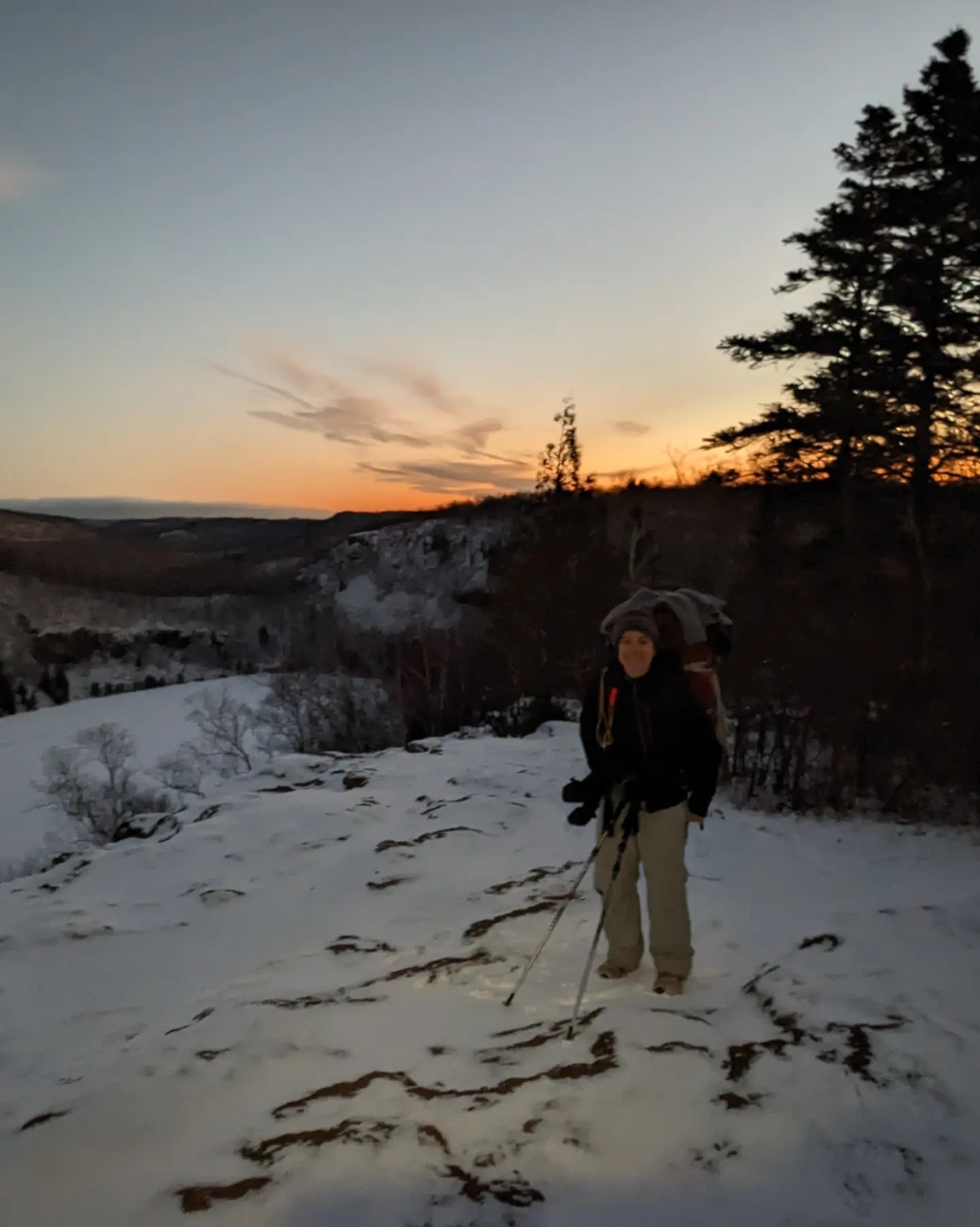 Superior Hiking Trail winter backpacking