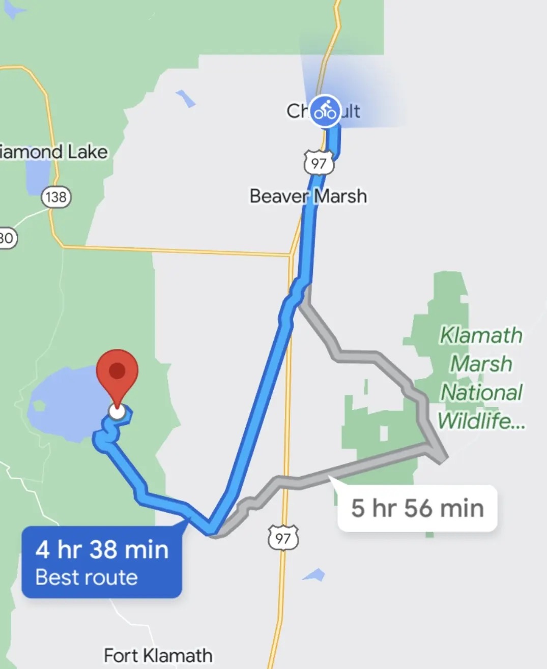 Crater Lake route idea