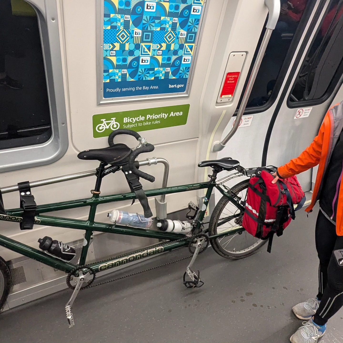 BART to bike to hike