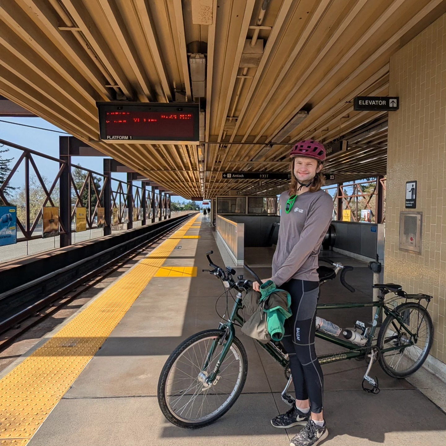 BART to bike to hike