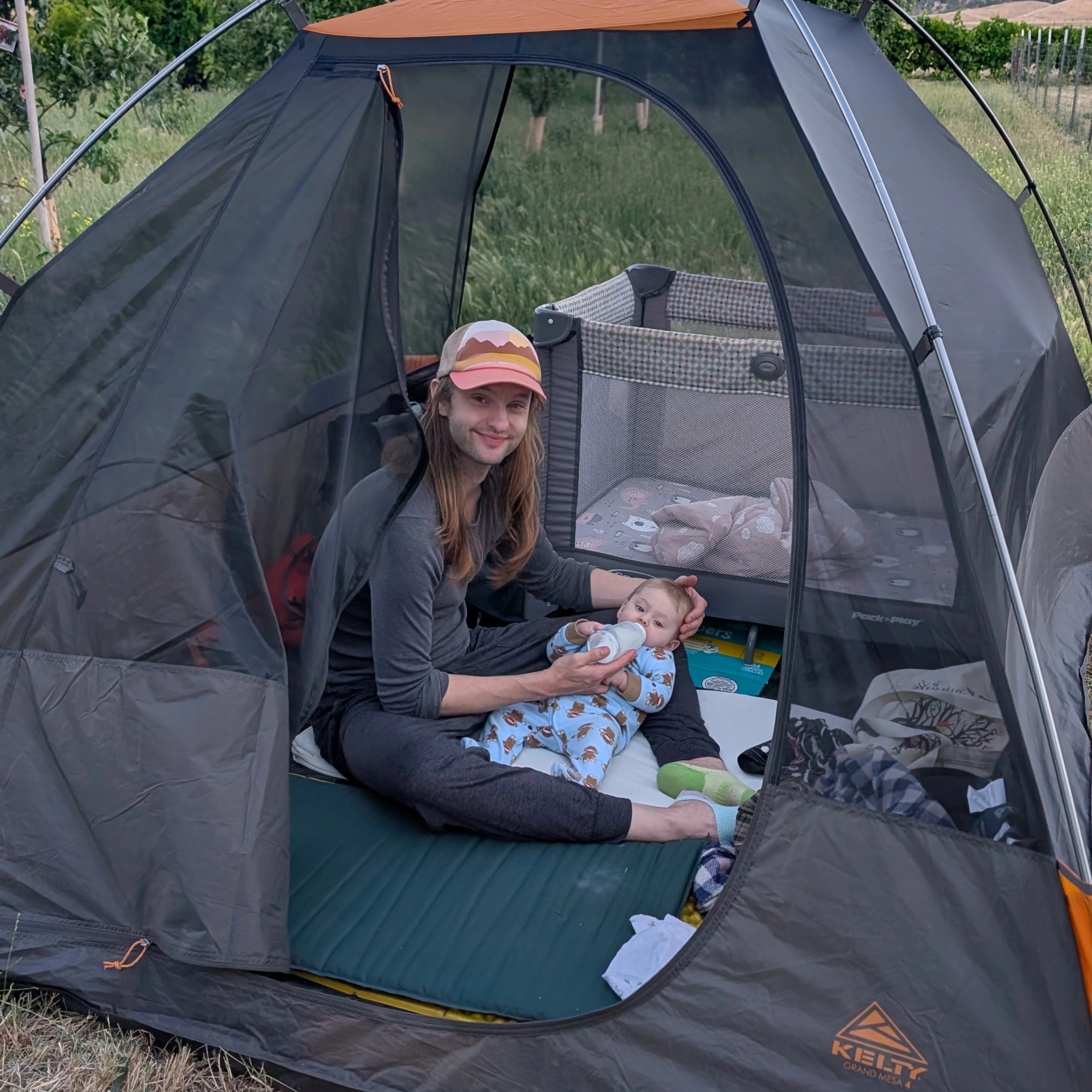 First tent overnight
