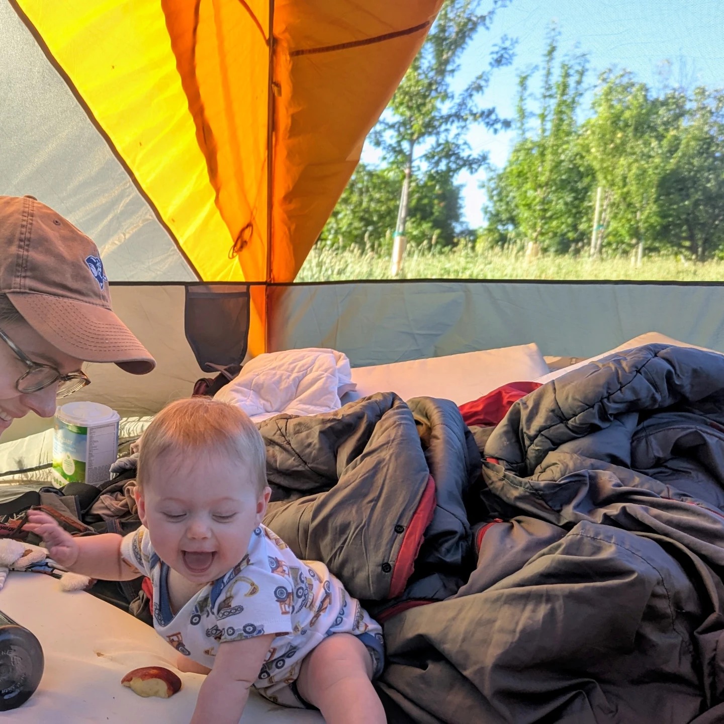 First tent overnight